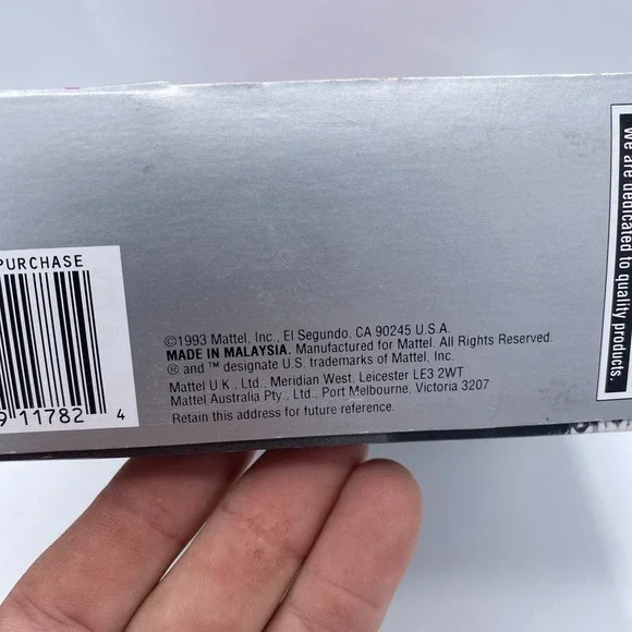 1993 Mattel 35th Anniversary 1959 Reproduction Brunette Barbie #11782 NRFB - Picture 14 of 16